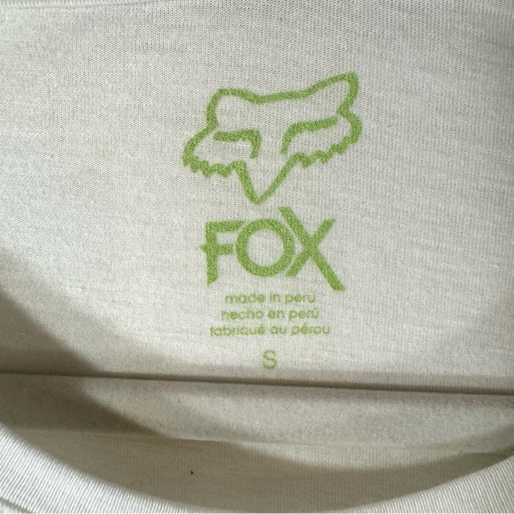 Fox Racing Eccentrix White Crew T-Shirt - Picture 6 of 8
